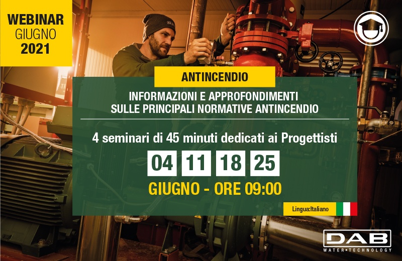 Webinar giugno 2021. Antincendio