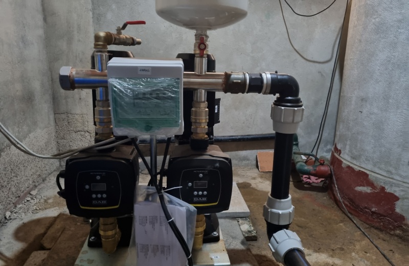 DAB PRESSURE UNITS IN ALICANTE FOR RIGHT PRESSURE, ENERGY EFFICIENCY, AND NOISE REDUCTION