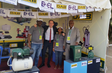 Dab and Biselex together at the ACITF fair in Ethiopia