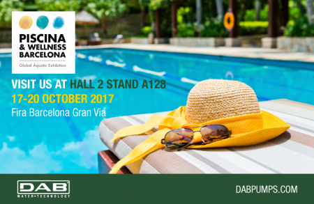 Incontra DAB alla fiera Piscina&Wellness 2017 di Barcellona