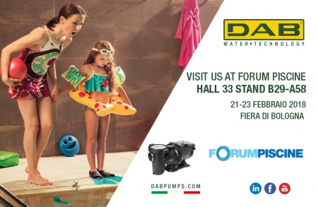 DAB PRESENTE A FORUM PISCINE 2018 