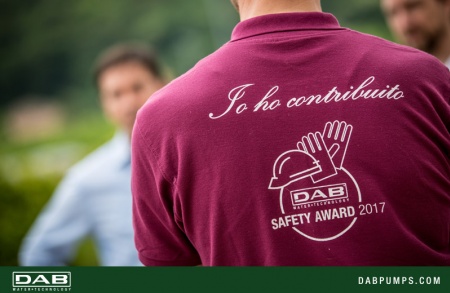 The DAB production site of San Germano has been awarded the “Safety Award 2017” 